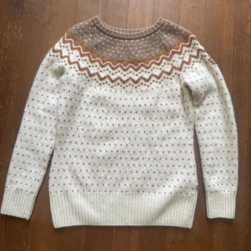 Fjallraven Women Wool Ovik Sweater Medium